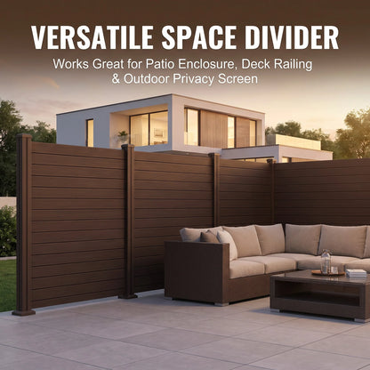 Privora™ Modular WPC Privacy Fence System