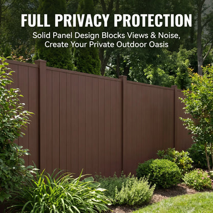 Privora™ Modular WPC Privacy Fence System