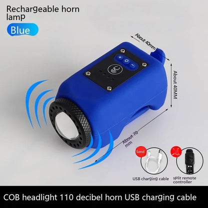 LIVENDOA™2-in-1 Bike Light + 110 dB Electric Horn