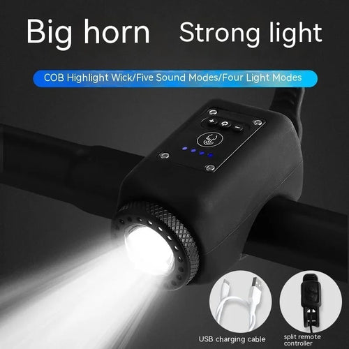 LIVENDOA™2-in-1 Bike Light + 110 dB Electric Horn