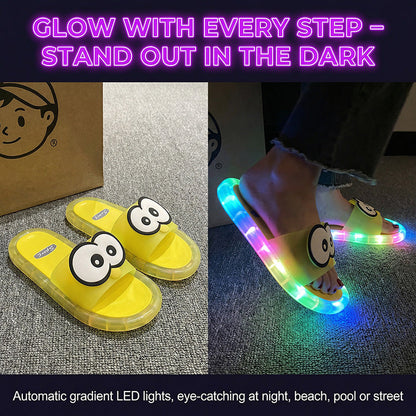 VORLENTA™👣👣Cute slippers with cartoon motifs that glow