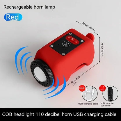 LIVENDOA™2-in-1 Bike Light + 110 dB Electric Horn