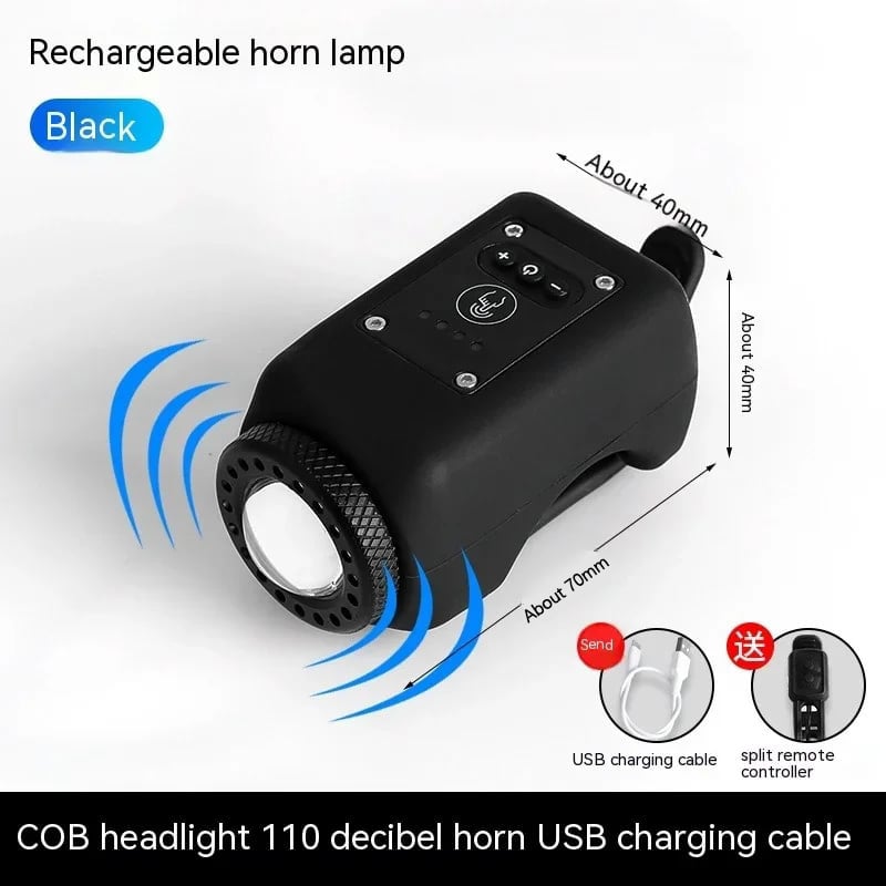 LIVENDOA™2-in-1 Bike Light + 110 dB Electric Horn