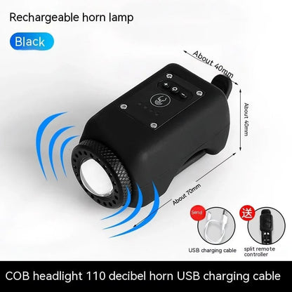 LIVENDOA™2-in-1 Bike Light + 110 dB Electric Horn